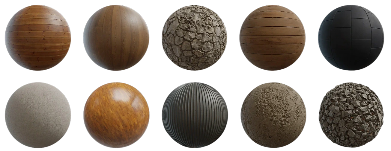 3D Material Finishes