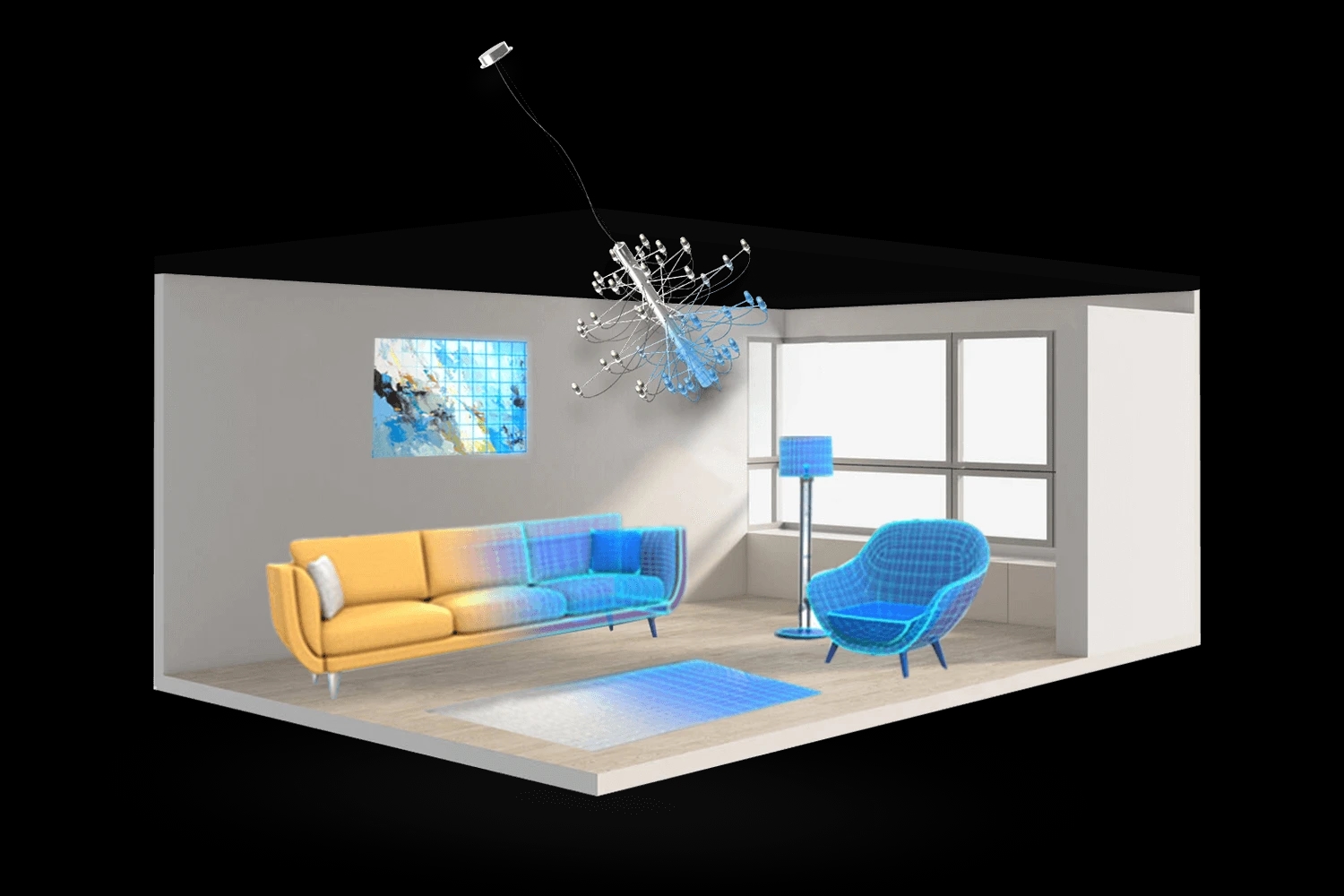 Virtual Staging Icon Icon