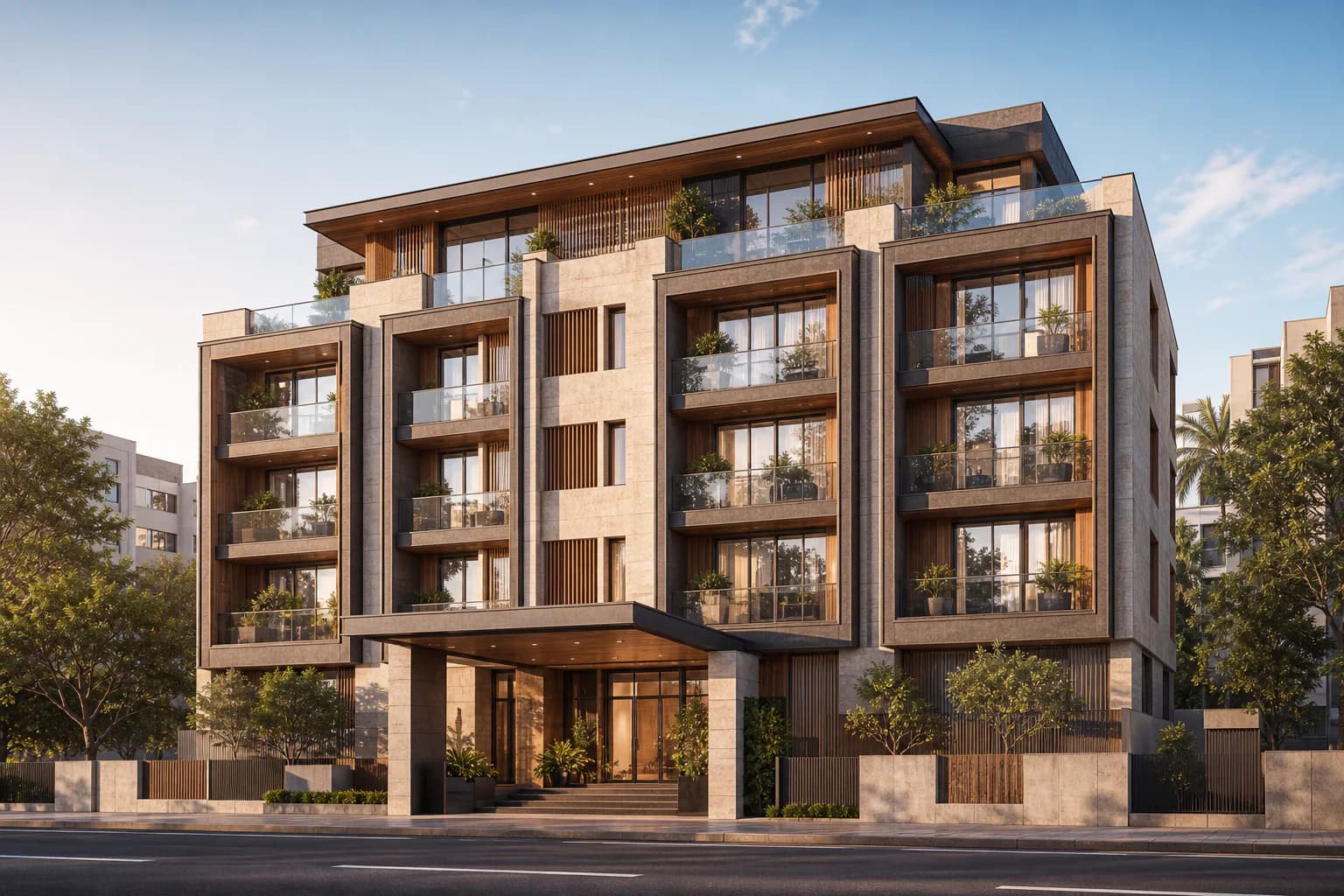 Facades & Elevations exterior rendering