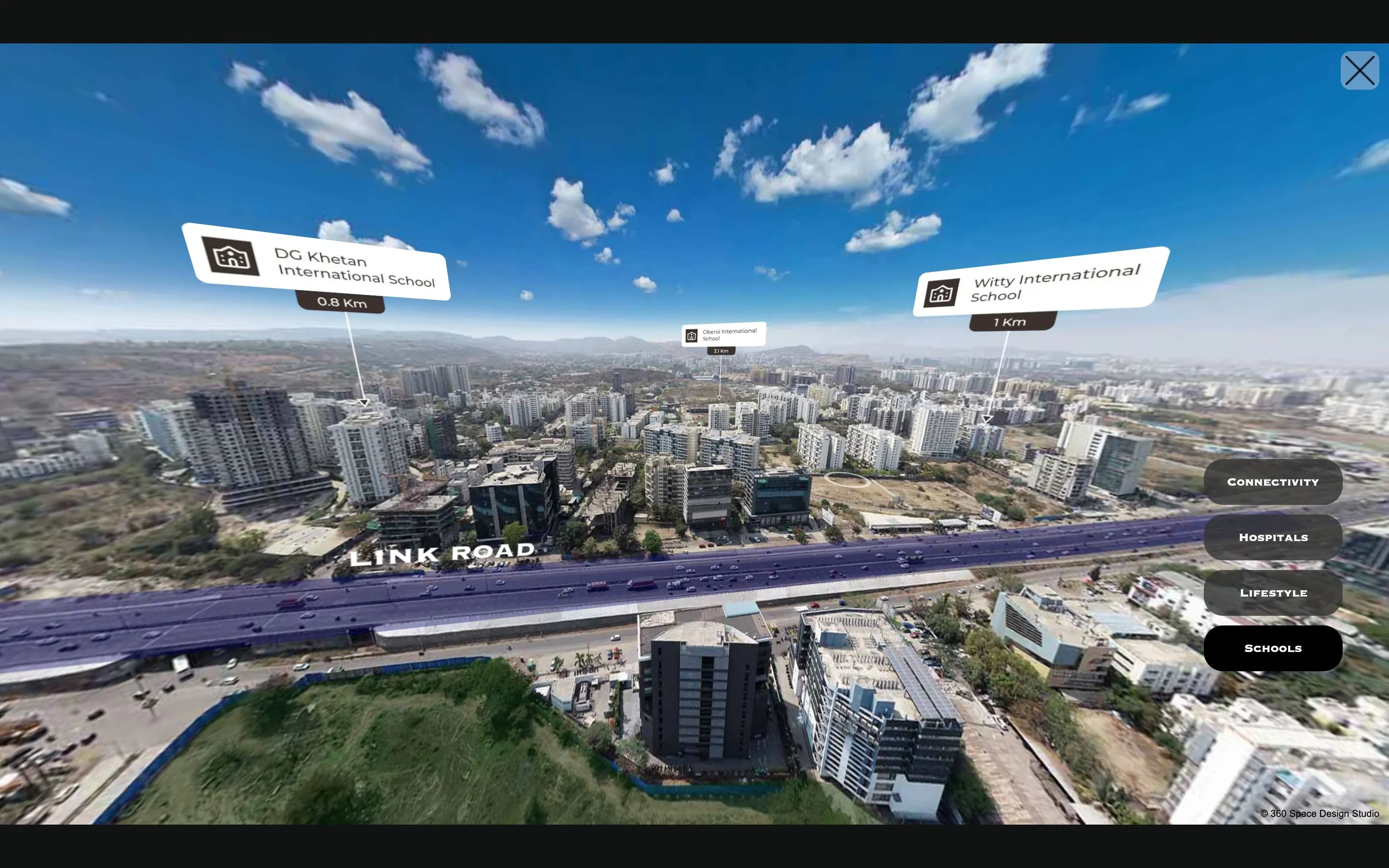 Aerial Views on ImmersiView