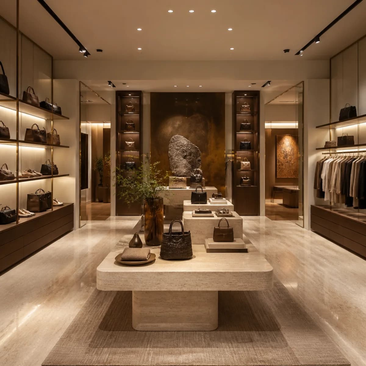 Retail & Showrooms 3D interior render