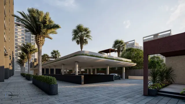 Exterior 3D rendering by 360 Space, project 15